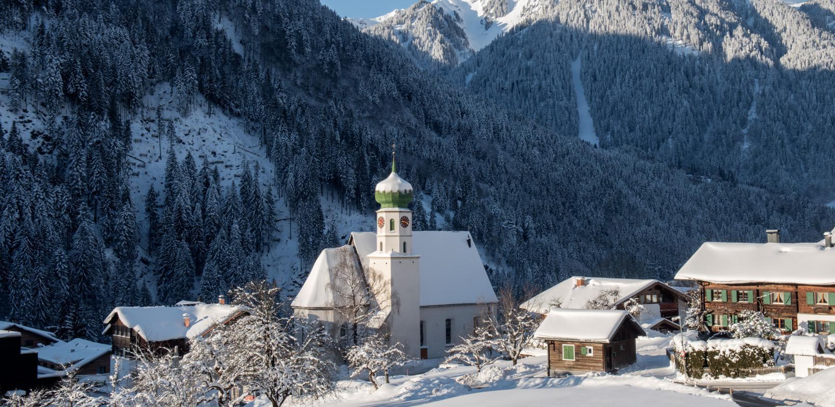 St. Gallenkirch im Winter